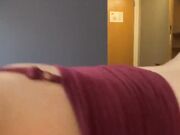 Deepthroat op webcam met een meisje met grote tieten en grote lippen
